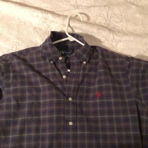 Vintage Ralph Lauren plaid button down